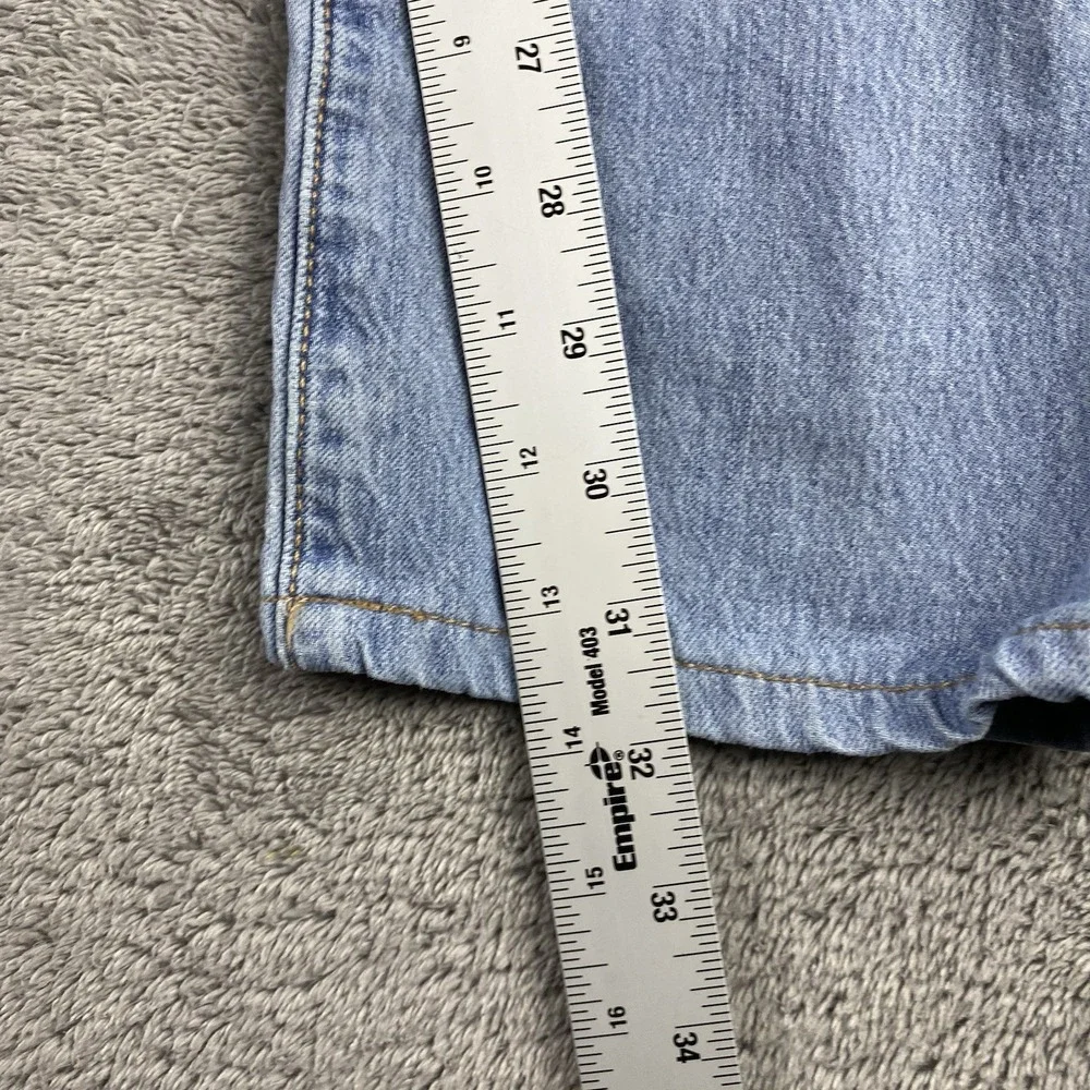 Levis Premium Performance 511 Slim Fit Jeans Mens 33x34 Blue Light Wash Low Rise